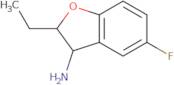 2-Ethyl-5-fluoro-2,3-dihydro-1-benzofuran-3-amine