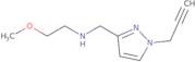 2-Methoxy-N-[(1-prop-2-ynylpyrazol-3-yl)methyl]ethanamine