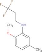 2-Methoxy-5-methyl-N-(3,3,3-trifluoropropyl)aniline