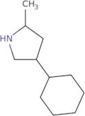 4-Cyclohexyl-2-methylpyrrolidine