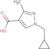 1-(Cyclopropylmethyl)-3-methyl-1H-pyrazole-4-carboxylic acid