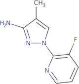 1-(3-Fluoropyridin-2-yl)-4-methyl-1H-pyrazol-3-amine