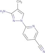 6-(3-Amino-4-methyl-1H-pyrazol-1-yl)pyridine-3-carbonitrile