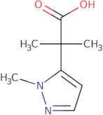 2-Methyl-2-(1-methyl-1H-pyrazol-5-yl)propanoic acid