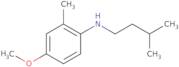 4-Methoxy-2-methyl-N-(3-methylbutyl)aniline