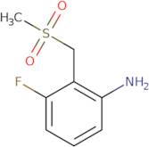 3-Fluoro-2-(methanesulfonylmethyl)aniline