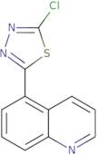 5-(5-Chloro-1,3,4-thiadiazol-2-yl)quinoline