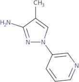 4-Methyl-1-(pyridin-3-yl)-1H-pyrazol-3-amine