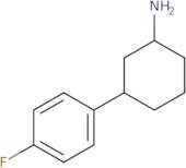 3-(4-Fluorophenyl)cyclohexan-1-amine