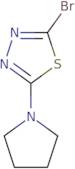 2-Bromo-5-(pyrrolidin-1-yl)-1,3,4-thiadiazole