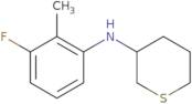 N-(3-Fluoro-2-methylphenyl)thian-3-amine