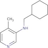 N-(Cyclohexylmethyl)-4-methylpyridin-3-amine