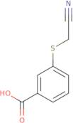 3-[(Cyanomethyl)sulfanyl]benzoic acid