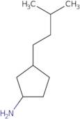 3-(3-Methylbutyl)cyclopentan-1-amine