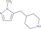 4-[(1-Methyl-1H-pyrazol-5-yl)methyl]piperidine