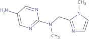 N2-Methyl-N2-[(1-methyl-1H-imidazol-2-yl)methyl]pyrimidine-2,5-diamine