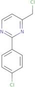 4-(Chloromethyl)-2-(4-chlorophenyl)pyrimidine