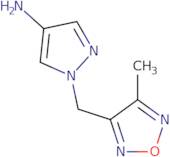 1-[(4-Methyl-1,2,5-oxadiazol-3-yl)methyl]pyrazol-4-amine