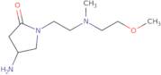 4-Amino-1-[2-[2-methoxyethyl(methyl)amino]ethyl]pyrrolidin-2-one