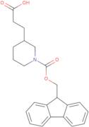 3-{1-[(9H-Fluoren-9-ylmethoxy)carbonyl]piperidin-3-yl}propanoic acid