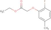 Ethyl 2-(2-fluoro-5-methyl-phenoxy)acetate