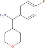 (4-Fluorophenyl)(oxan-4-yl)methanamine