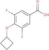 4-Cyclobutoxy-3,5-difluorobenzoic acid