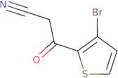 3-(3-Bromothiophen-2-yl)-3-oxopropanenitrile