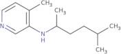 4-Methyl-N-(5-methylhexan-2-yl)pyridin-3-amine