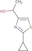 1-(2-Cyclopropyl-1,3-thiazol-4-yl)ethan-1-ol