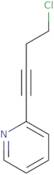 2-(4-Chlorobut-1-yn-1-yl)pyridine