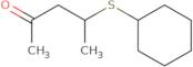 4-(Cyclohexylsulfanyl)pentan-2-one