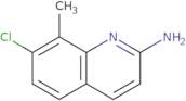 7-Chloro-8-methylquinolin-2-amine