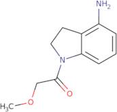 1-(4-Amino-2,3-dihydro-1H-indol-1-yl)-2-methoxyethan-1-one