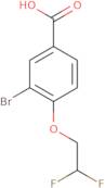 3-Bromo-4-(2,2-difluoroethoxy)benzoic acid