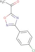 1-[3-(4-Chlorophenyl)-1,2,4-oxadiazol-5-yl]ethan-1-one