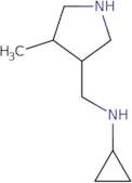 N-[(4-Methylpyrrolidin-3-yl)methyl]cyclopropanamine