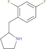 2-[(2,4-Difluorophenyl)methyl]pyrrolidine