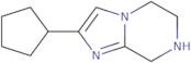 2-Cyclopentyl-5,6,7,8-tetrahydroimidazo[1,2-a]pyrazine