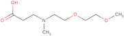 3-[2-(2-Methoxyethoxy)ethyl-methylamino]propanoic acid