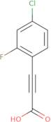 3-(4-Chloro-2-fluorophenyl)prop-2-ynoicacid