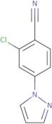 2-Chloro-4-(1H-pyrazol-1-yl)benzonitrile