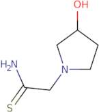 2-(3-Hydroxypyrrolidin-1-yl)ethanethioamide