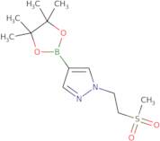 1-(2-methanesulfonylethyl)-4-(tetramethyl-1,3,2-dioxaborolan-2-yl)-1H-pyrazole