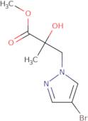 Methyl 3-(4-bromo-1H-pyrazol-1-yl)-2-hydroxy-2-methylpropanoate