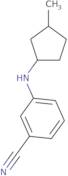 3-[(3-Methylcyclopentyl)amino]benzonitrile