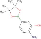 2-Amino-5-(tetramethyl-1,3,2-dioxaborolan-2-yl)phenol