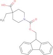 4-Ethyl-1-{[(9H-fluoren-9-yl)methoxy]carbonyl}piperidine-4-carboxylic acid