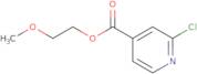 2-Methoxyethyl 2-chloropyridine-4-carboxylate