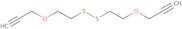 3-(2-{[2-(Prop-2-yn-1-yloxy)ethyl]disulfanyl}ethoxy)prop-1-yne